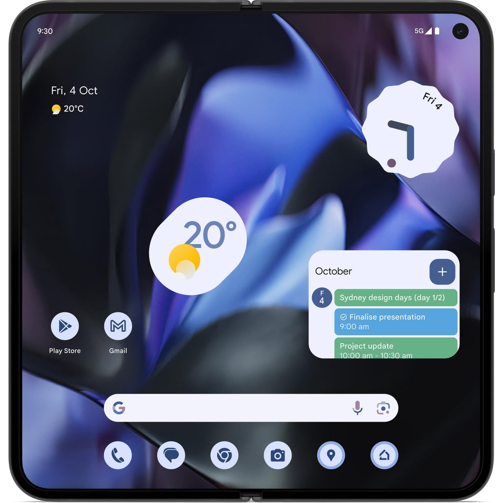 Google Pixel 9 Pro Fold 5G 256GB (Obsidian) - JB Hi-Fi