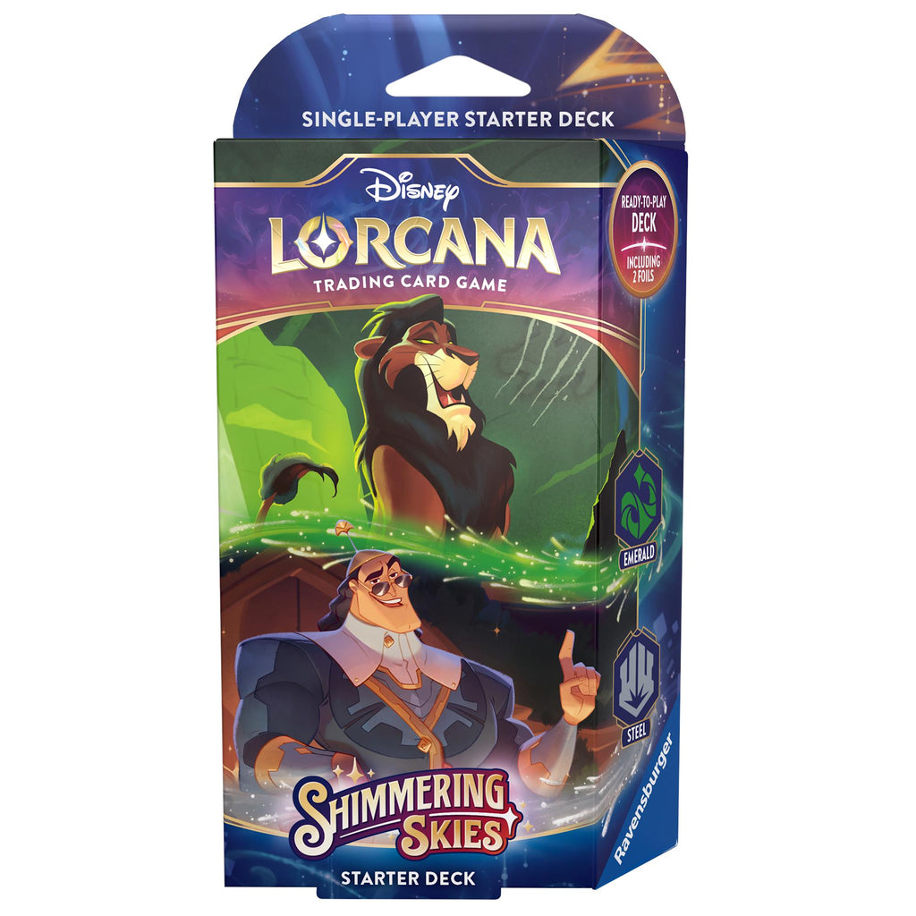 lorcana cards australia Disney Trading Card Game - Shimmering Skies Starter Deck Invocación: primordial Odín (Summon: Style:Scar toughness:4