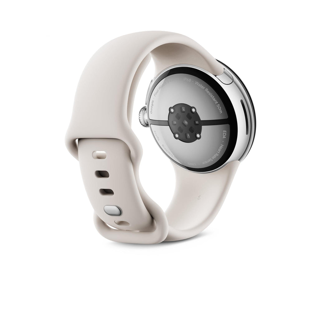 Google Pixel Watch 3 Wi-Fi 41mm (Silver with Porcelain Google Pixel Watch 3 Wi-Fi 41mm (Silver with Porcelain