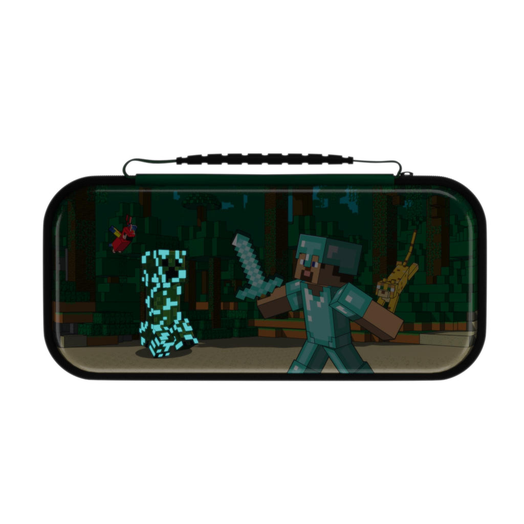 REALMz Travel Case Plus Glow for Nintendo Switch (Minecraft Forest