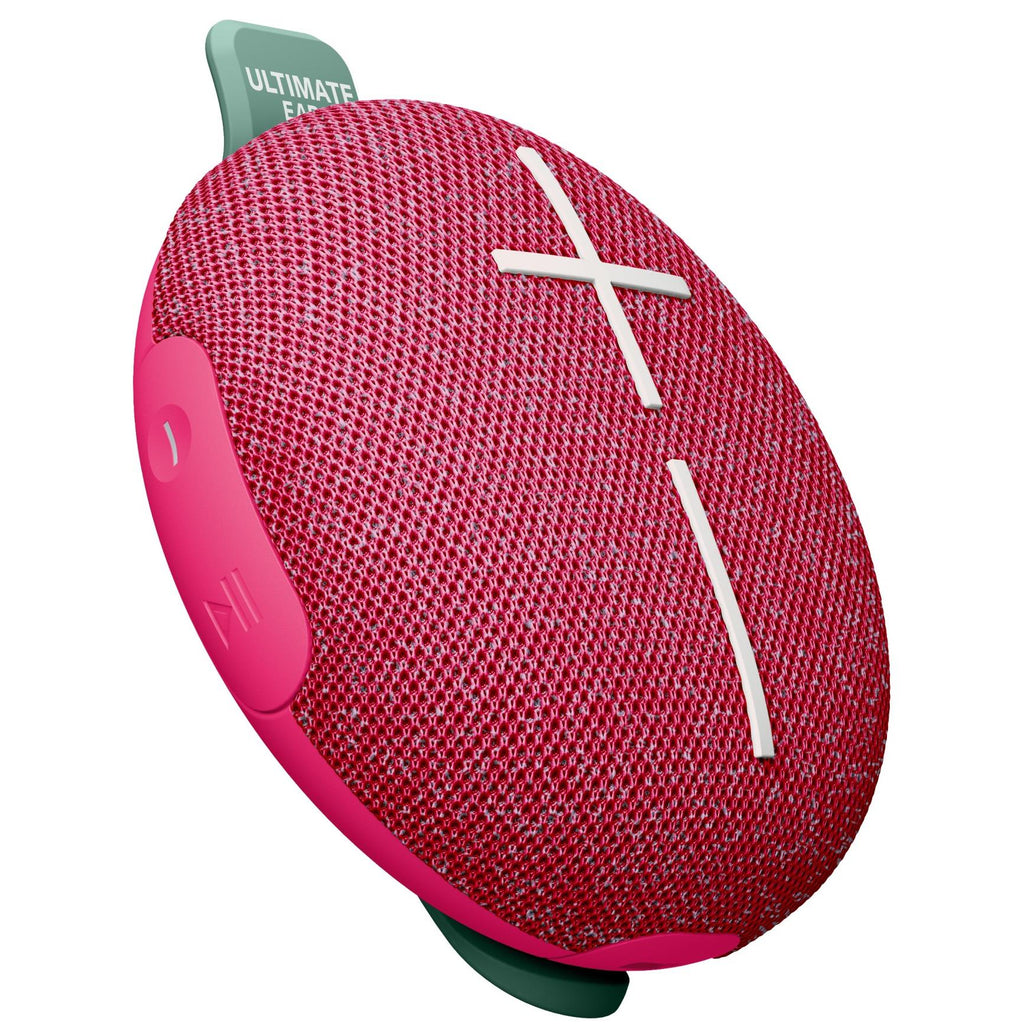 Ultimate Ears MINIROLL Portable Bluetooth Speaker (Pink) JB Hi-Fi
