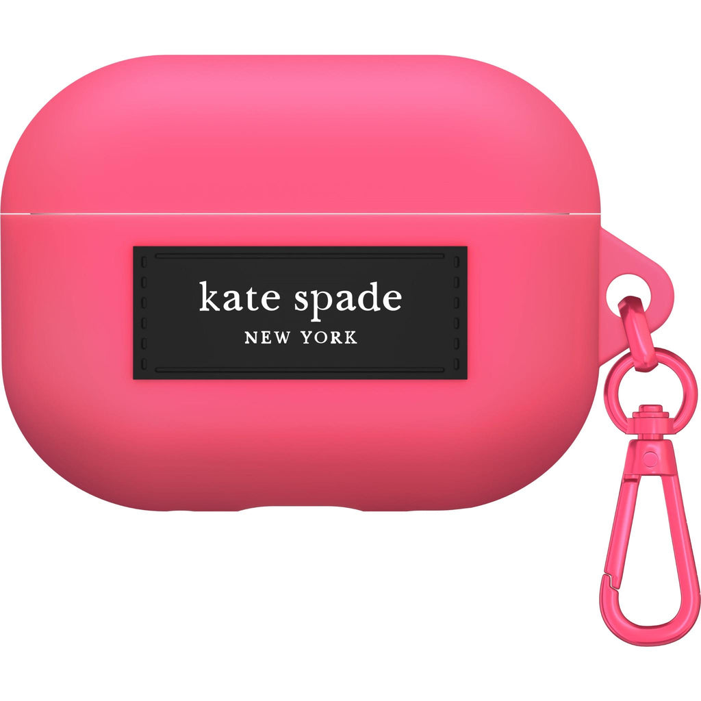 Kate Spade Airpods Pro Silicone Case for 1st/2nd Gen (Pom Pom Pink