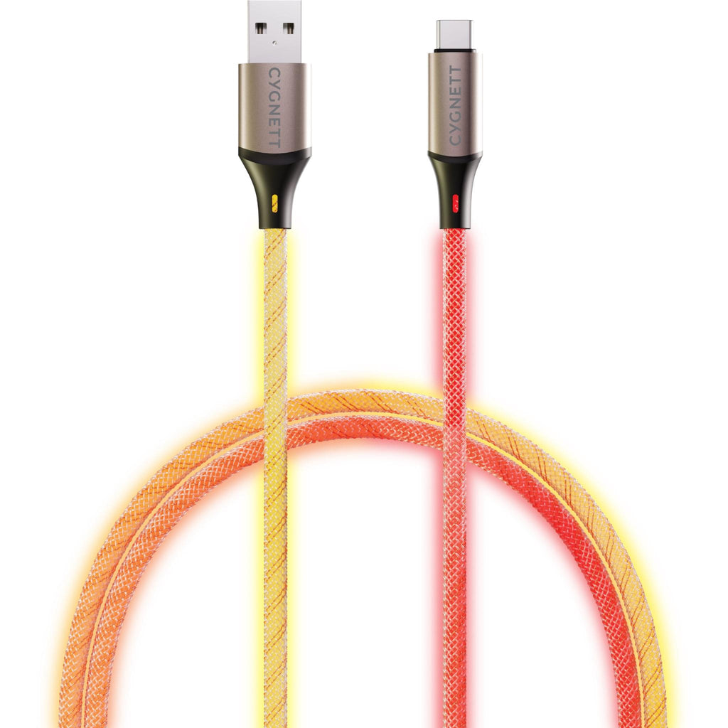 Cygnett Illuminate USB-A to USB-C Light Up Cable JB Hi-Fi