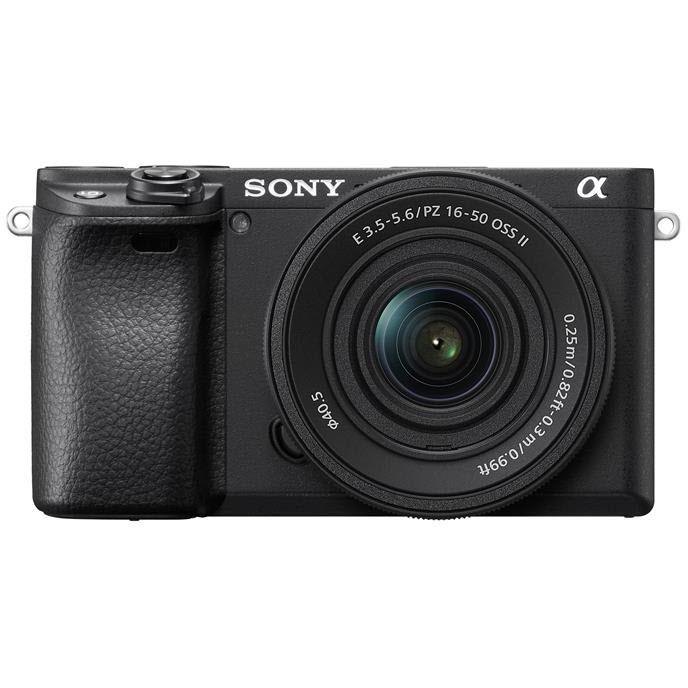 Sony Alpha A6400 Mirrorless Camera with 16-50mm II Lens (Black
