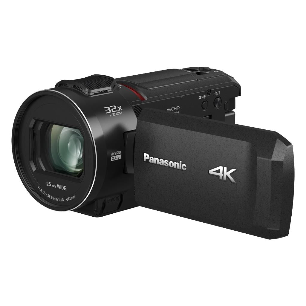 Panasonic VX3 4K UHD 24x ZOOM Camcorder - JB Hi-Fi