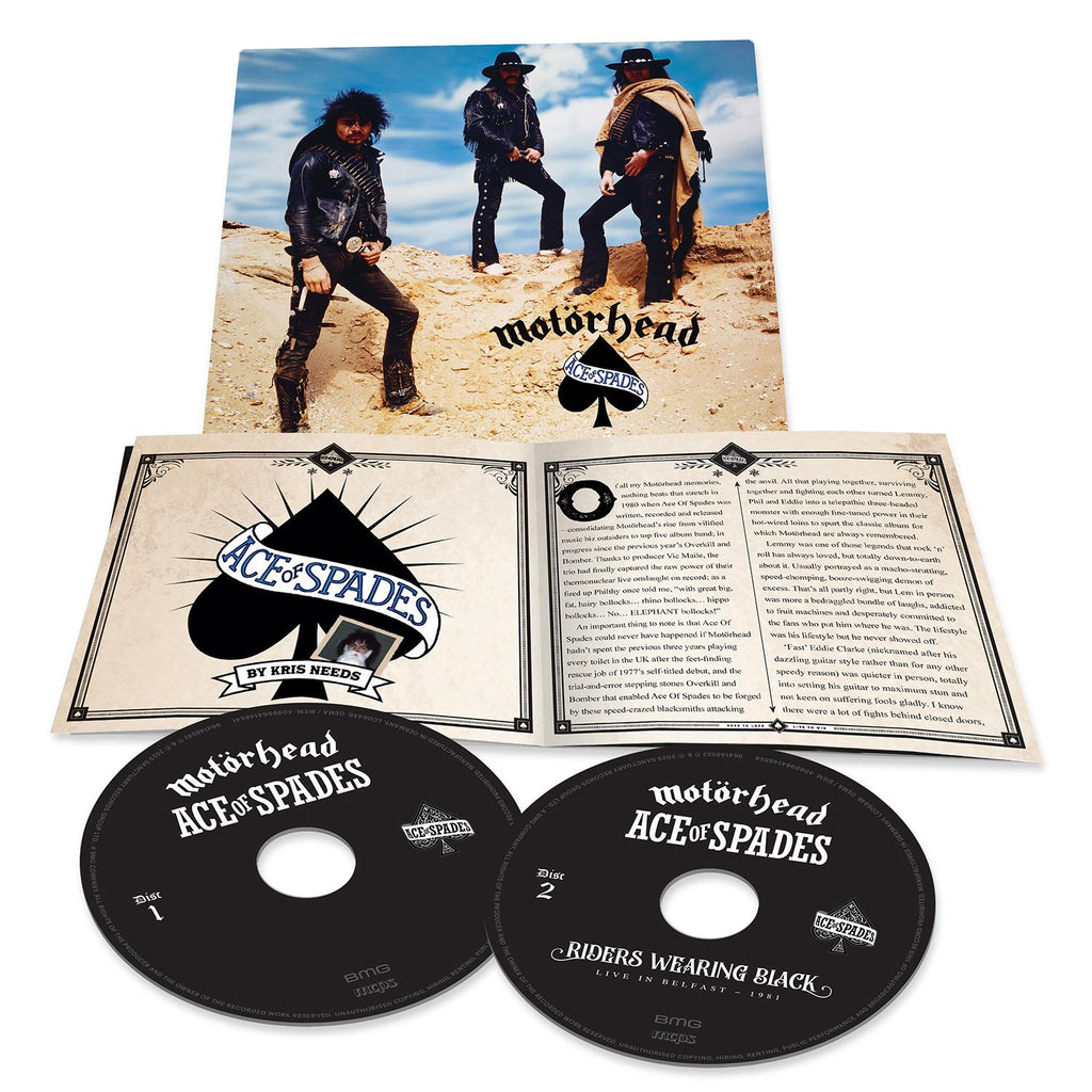 Motorhead・Ace of Spades・Deluxe Edition Ace Of Spades (Deluxe Edition) (Motorhead 50th Anniversary) - JB Hi-Fi