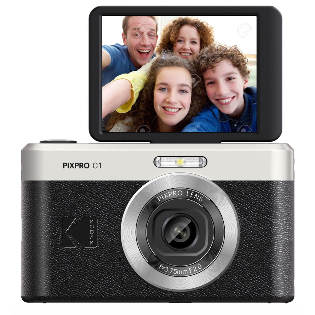 【microSDカード付き】KODAK PIXPRO C1 ブラック Kodak Pixpro C1 Digital Camera with MicroSD Card Bundle