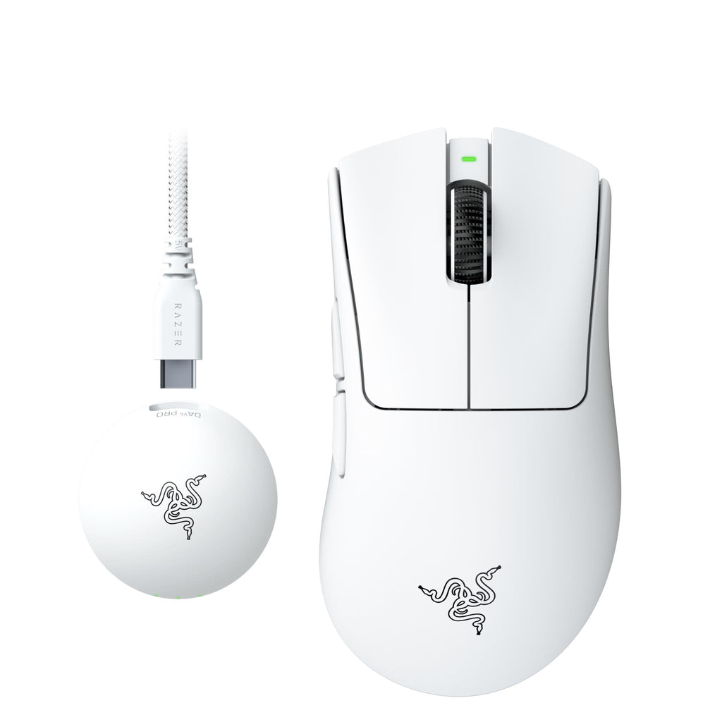 Razer DeathAdder V4Pro ホワイト Mouse gaming Razer - DeathAdder V4 Pro, optic, wireless, alb