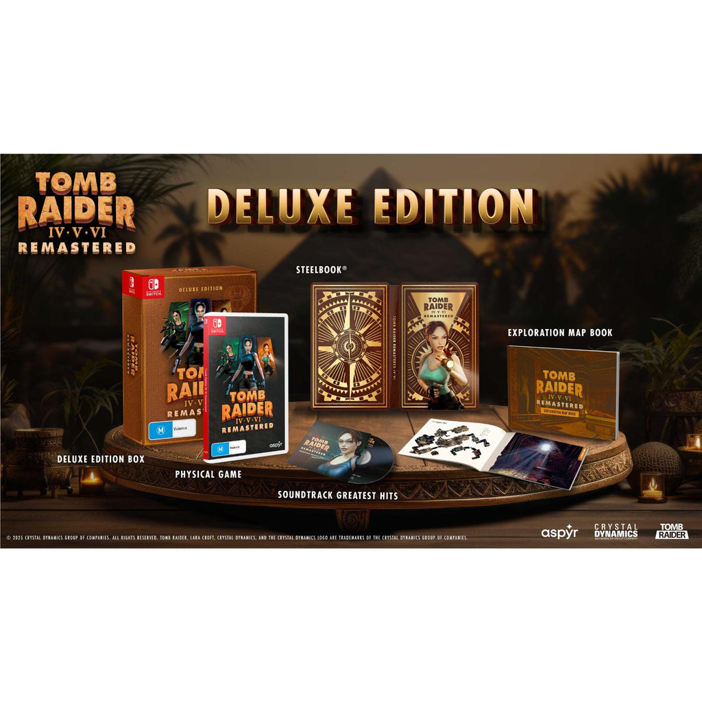 Tomb Raider IV-VI Remastered Starring Lara Croft: Deluxe Edition