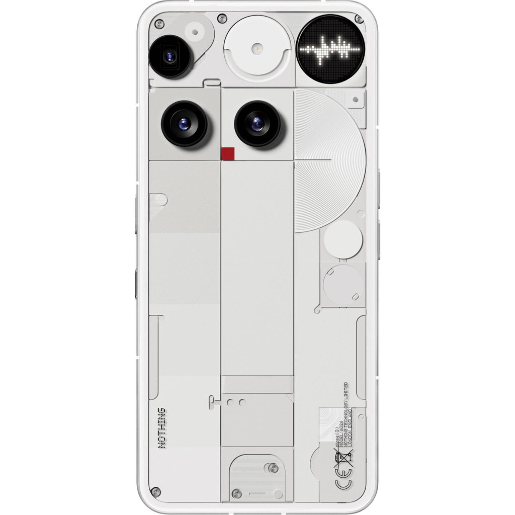 NOTHING Phone (3) 5G in White - Go Big with 256GB - JB Hi-Fi