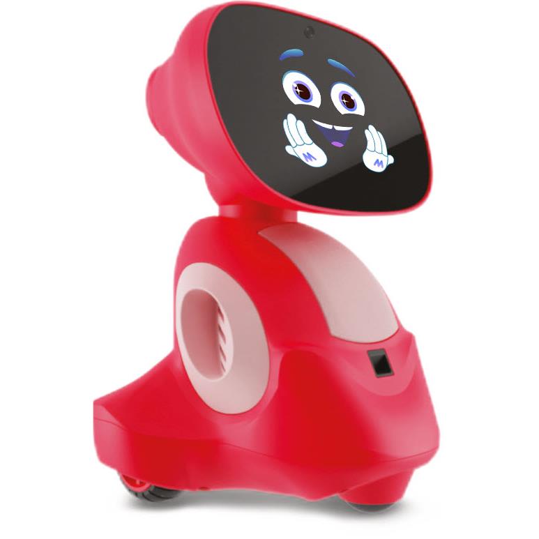 Miko Mini Smart AI Robot Toy in Red Supercharged AI Talk JB Hi-Fi