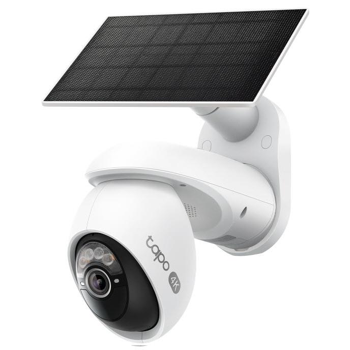防犯カメラ tapo 4K Outdoor Pan/Tilt Security Camera TP-Link Tapo 4K Solar-Powered Pan/Tilt Security Camera Kit