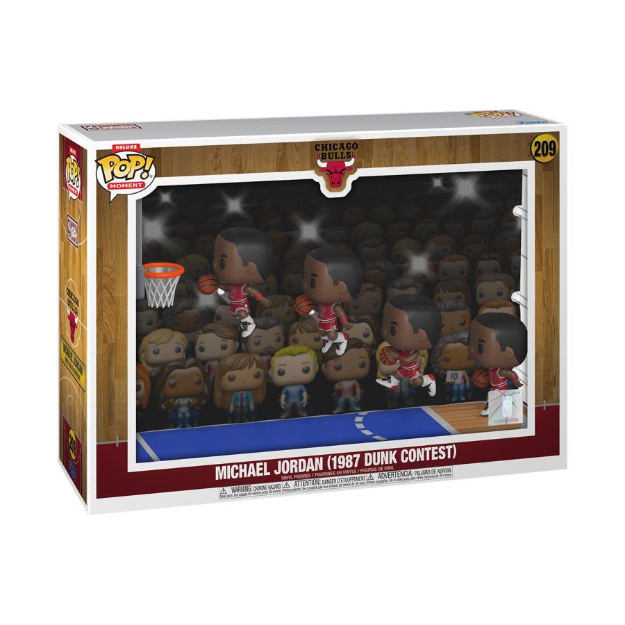 NBA Legends Michael Jordan (87' Dunk Pop! Moment Deluxe