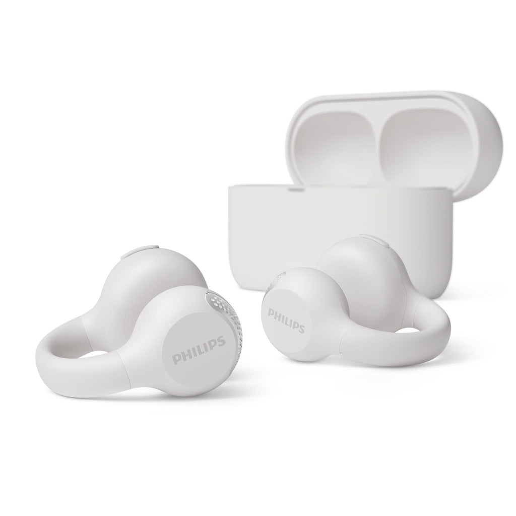 Philips TAQ2000 True Wireless Open-Ear Headphones (White)