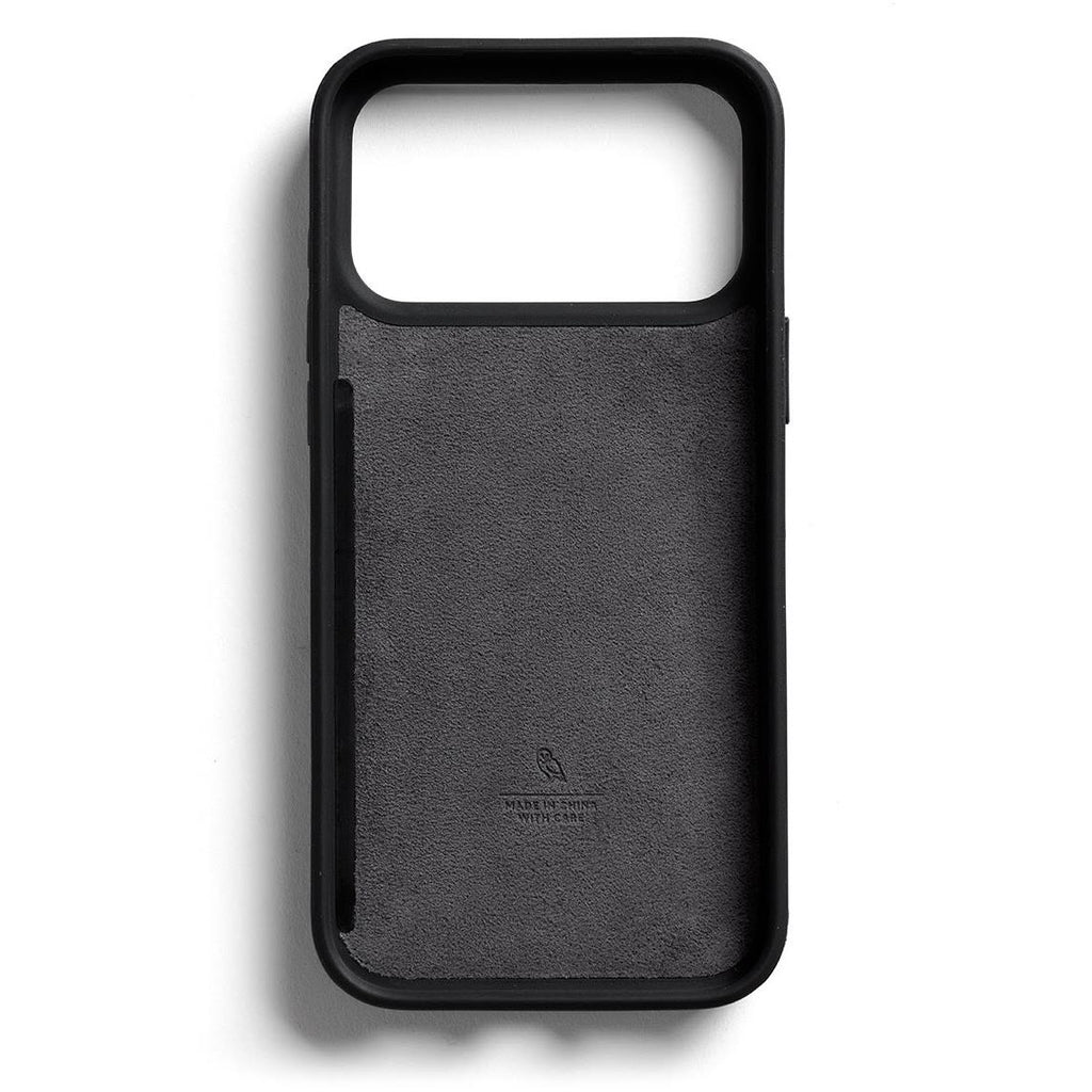 Bellroy Leather 3-Card Case for iPhone 17 Pro Max(Black) - JB Hi-Fi