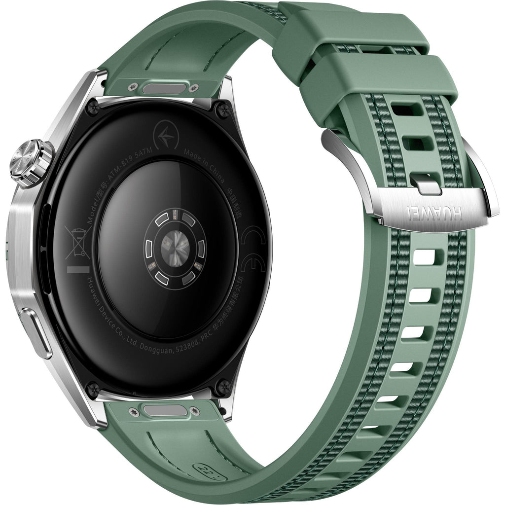 Huawei GT6 46mm Smart Watch with Green Woven Strap - JB Hi-Fi