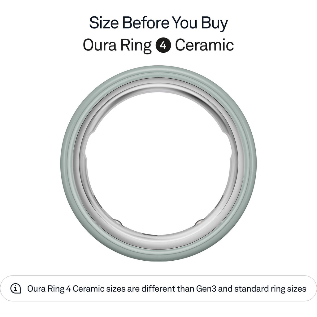Oura Ring Ceramic - Grab Yours in Size 10 Tide - JB Hi-Fi