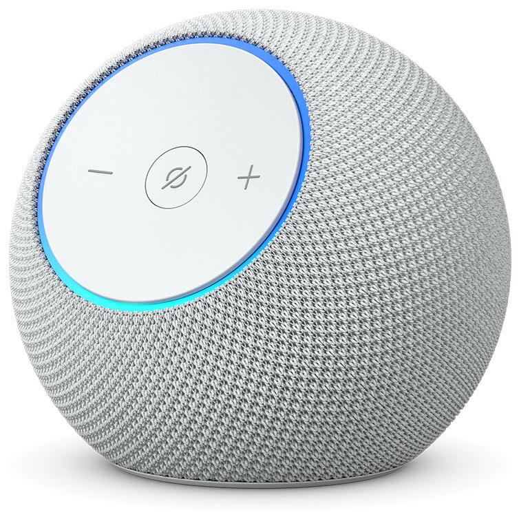 Amazon Echo Dot Max in Glacier White - Alexa Built-In - JB Hi-Fi