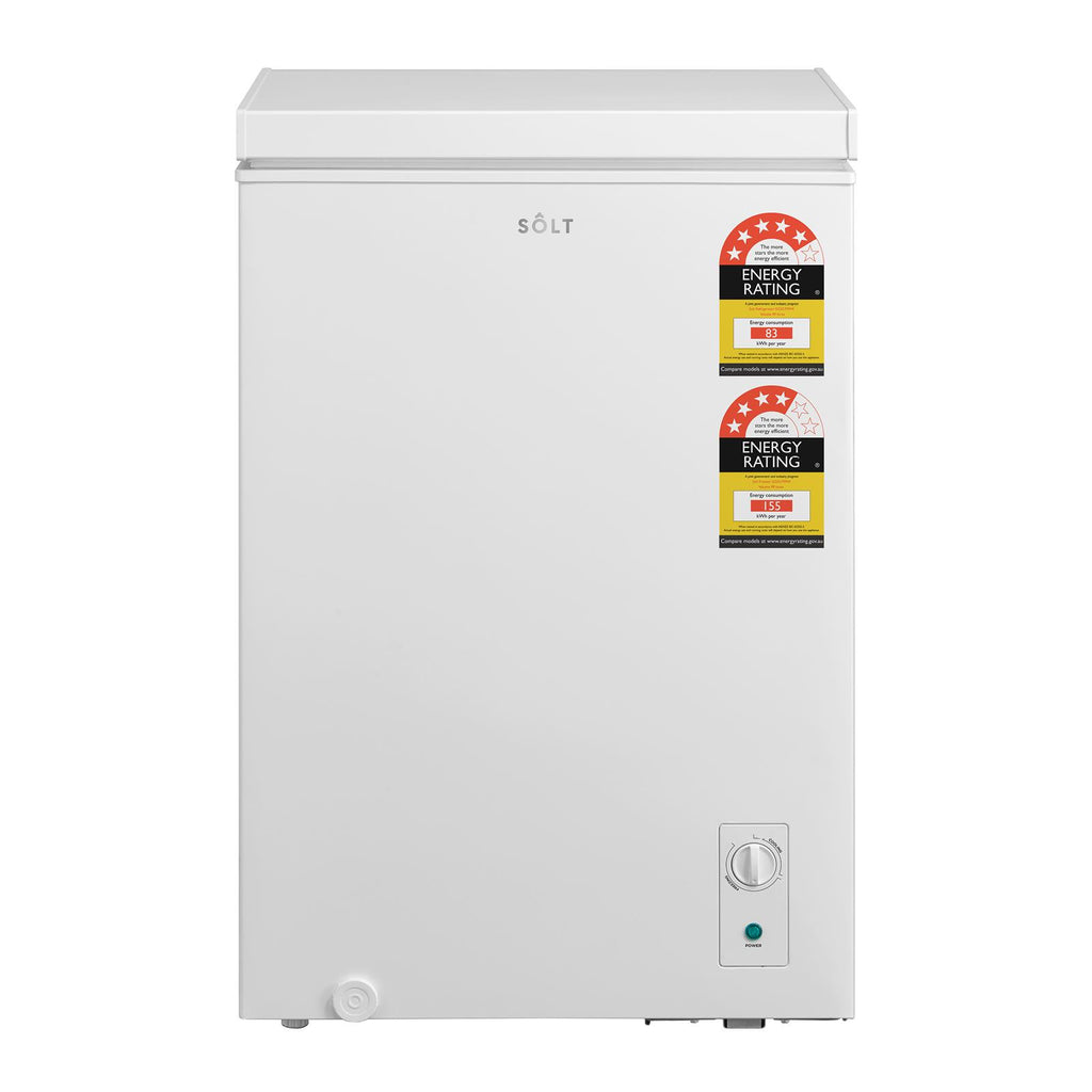 Solt GGSCF99W 99L Hybrid Chest Freezer - JB Hi-Fi