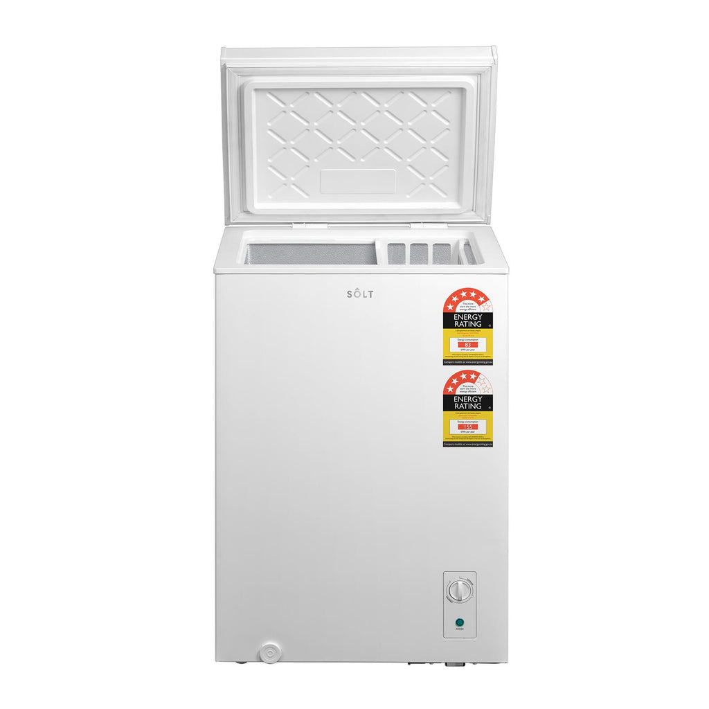 Solt GGSCF99W 99L Hybrid Chest Freezer - JB Hi-Fi