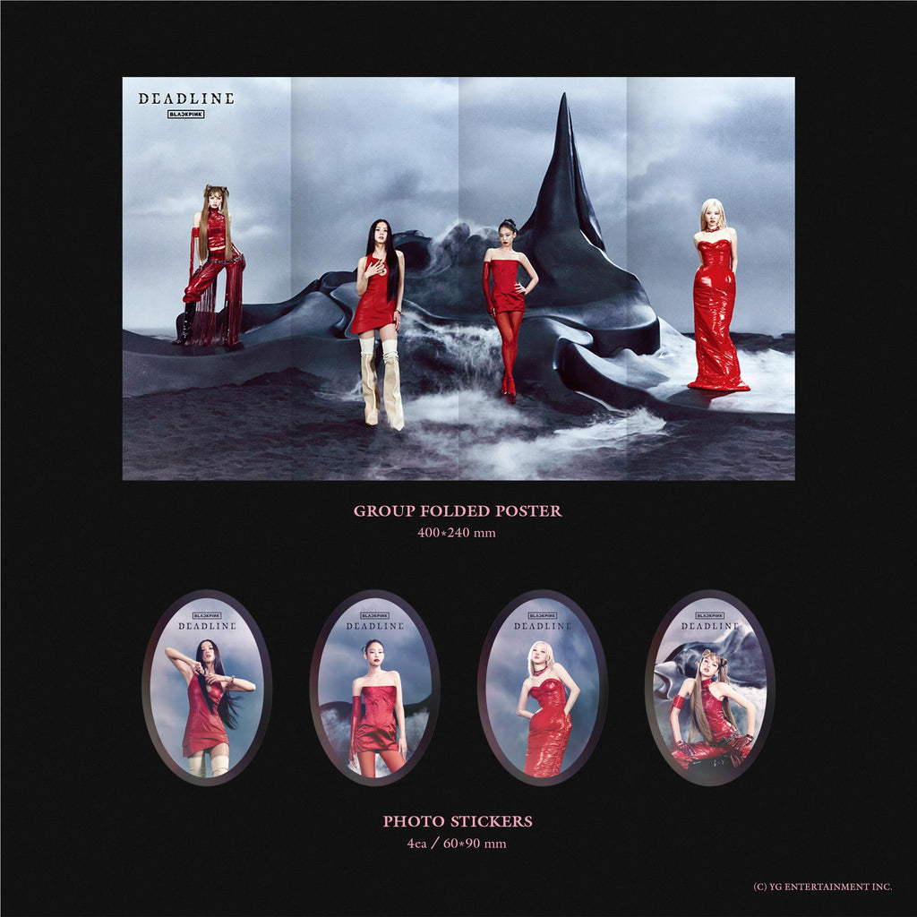 BLACKPINK 3rd MINI ALBUM [DEADLINE] BLACK Ver. - JB Hi-Fi