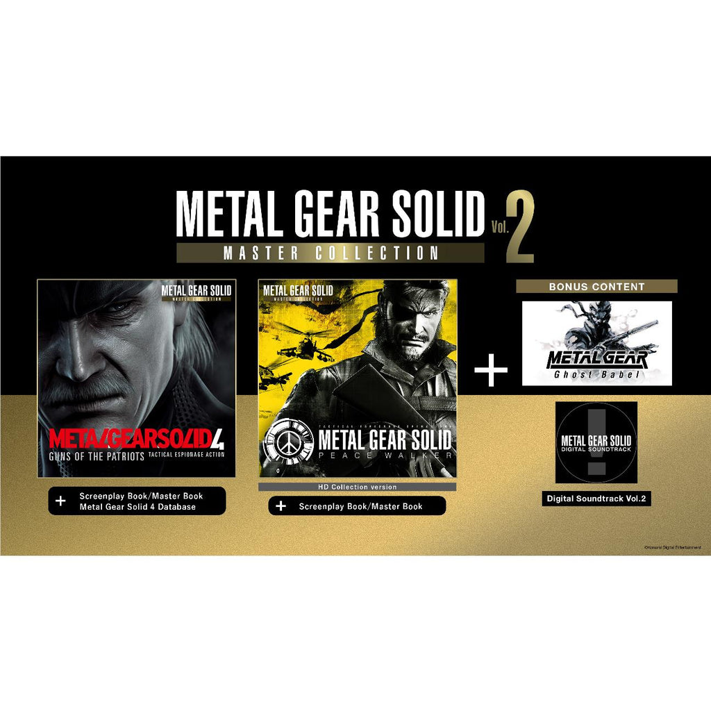 metal gear solid master book METAL GEAR SOLID: MASTER COLLECTION Vol. 2 Day 1 Edition