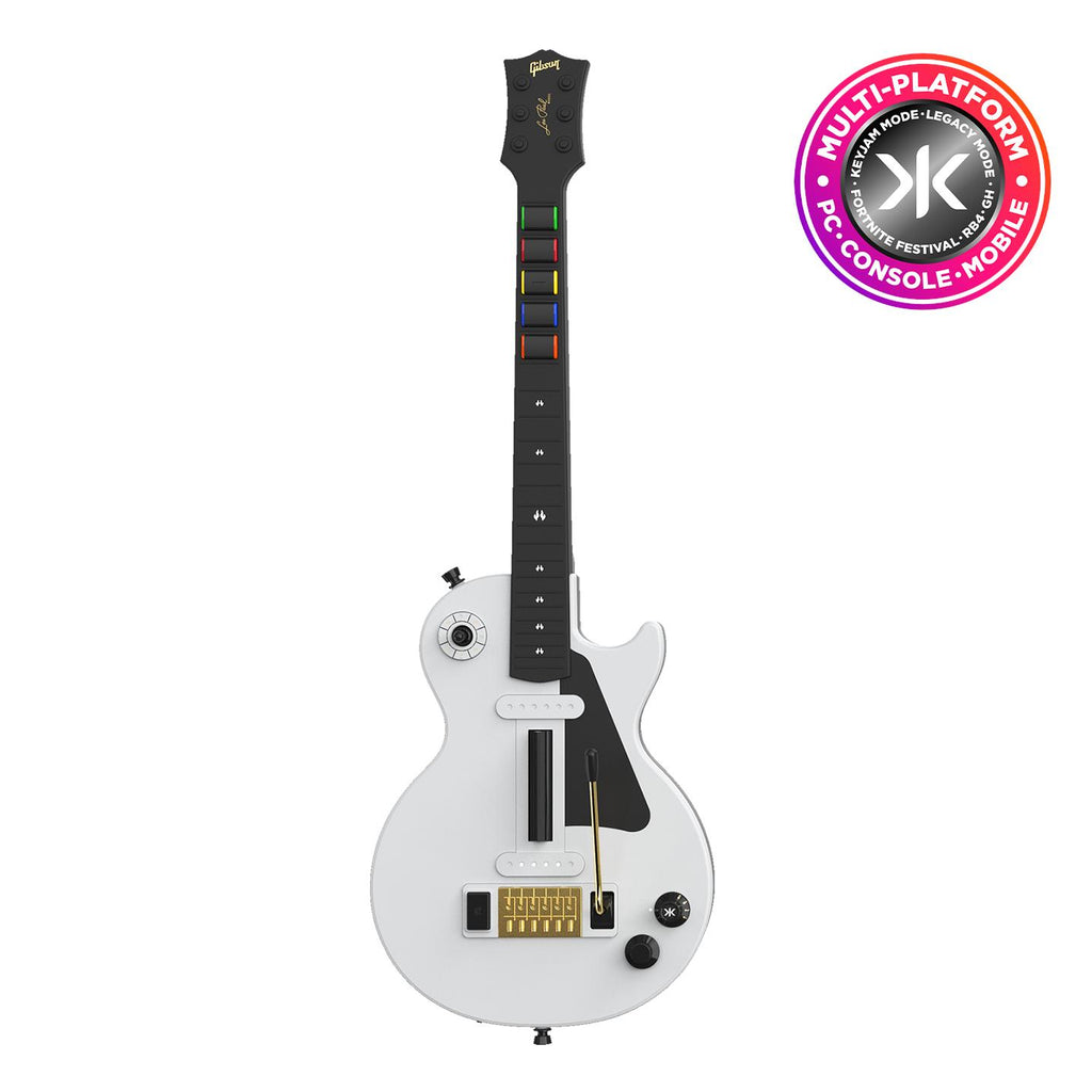 CRKD Gibson® Les Paul White Pro Edition Guitar Controller - OG