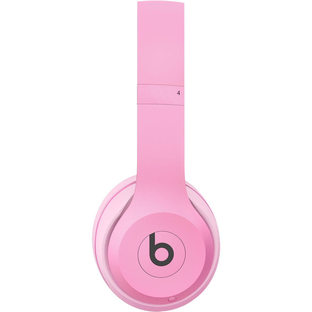 Beats Solo 4 Wireless On-Ear Headphones (Bright Pink) - JB Hi-Fi