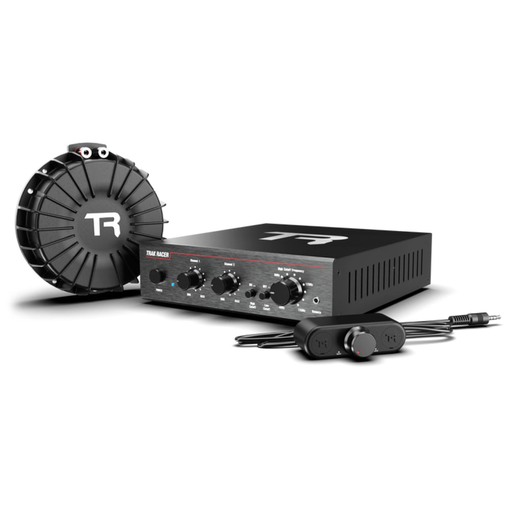 Haptic Bass Shaker Kit with 200W STEREO Bass Amp and 100W Shaker
