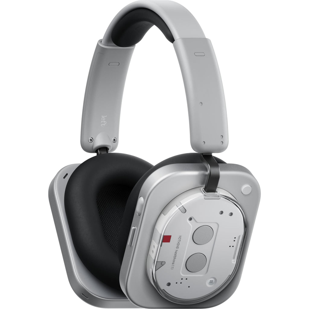 NOTHING Headphone (1) Over-Ear ANC Headphones in White - JB Hi-Fi