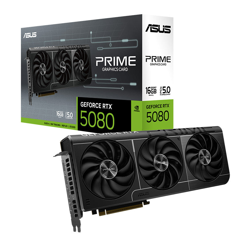 Asus PRIME GeForce RTX 5080 16G Graphics Card (PRIME-RTX5080-16G