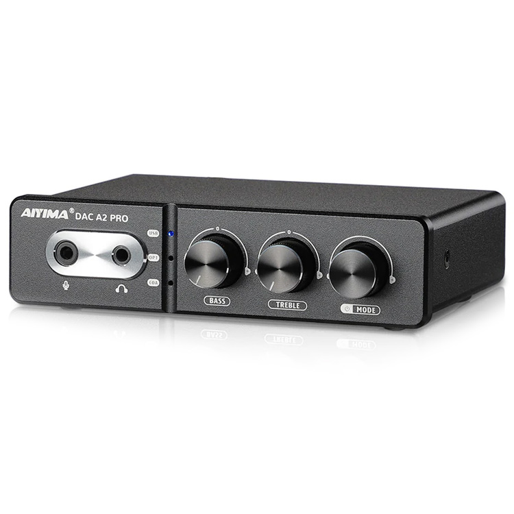 AIYIMA DAC A2 Pro DAC Headphone Amplifier with Bass Treble