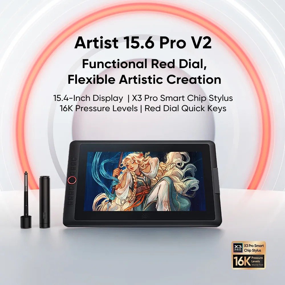 XPPen Artist Pro 15.6 V2 Pen Display - JB Hi-Fi