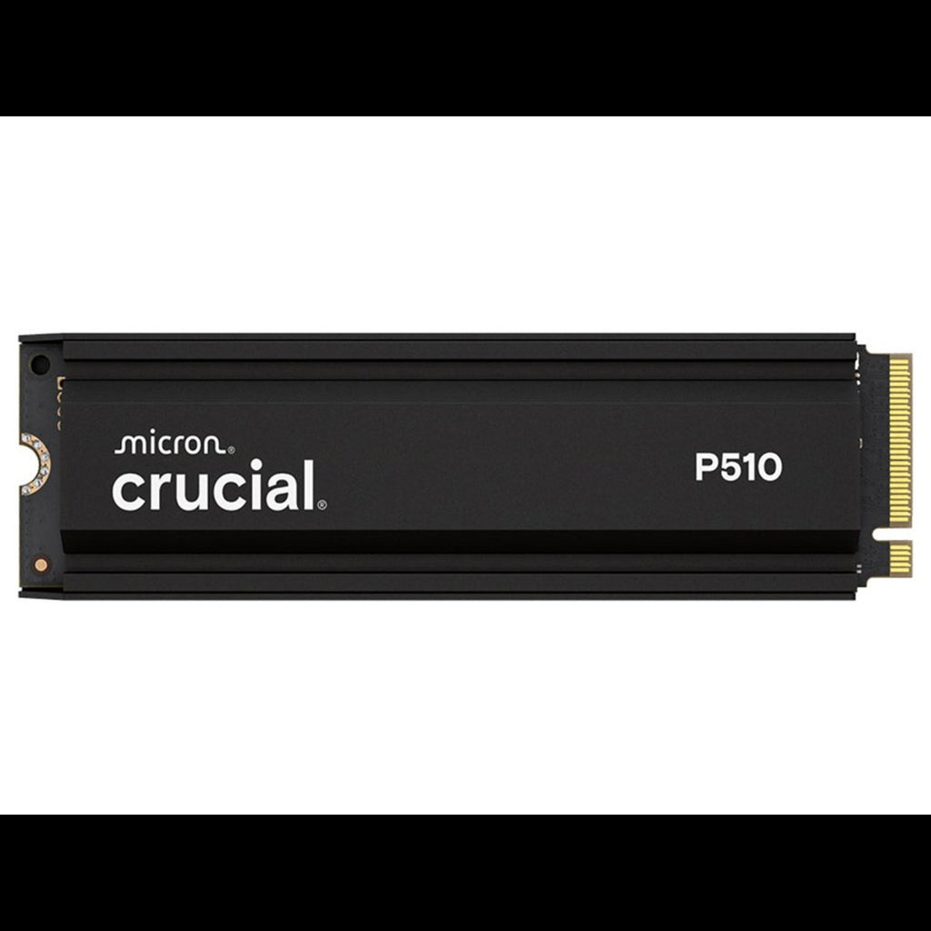 Crucial P510 2TB PCIe Gen5 NVMe 2280 M.2 SSD with Heatsink - JB Hi-Fi