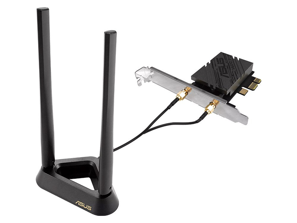 ASUS PCE-BE92BT BE9400 WiFi 7 6GHz Band PCI-E Adapter - JB Hi-Fi