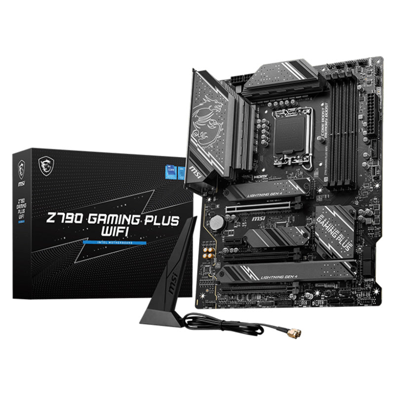MSI Z790 Gaming Plus WiFi LGA 1700 ATX Motherboard (Z790 GAMING