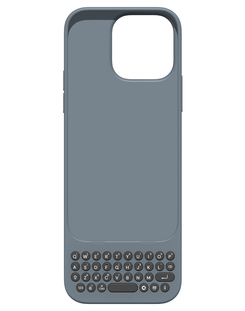 Clicks Keyboard for iPhone 15 Pro (London Sky) - JB Hi-Fi