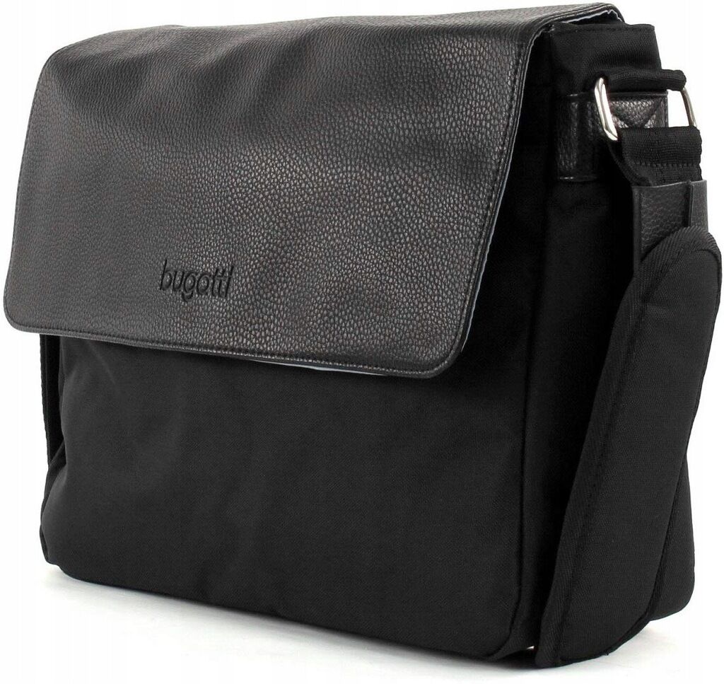Bugatti Serie Cosmos 2.0 9.4L Messenger Bag 28x37cm in Black - JB Hi-Fi