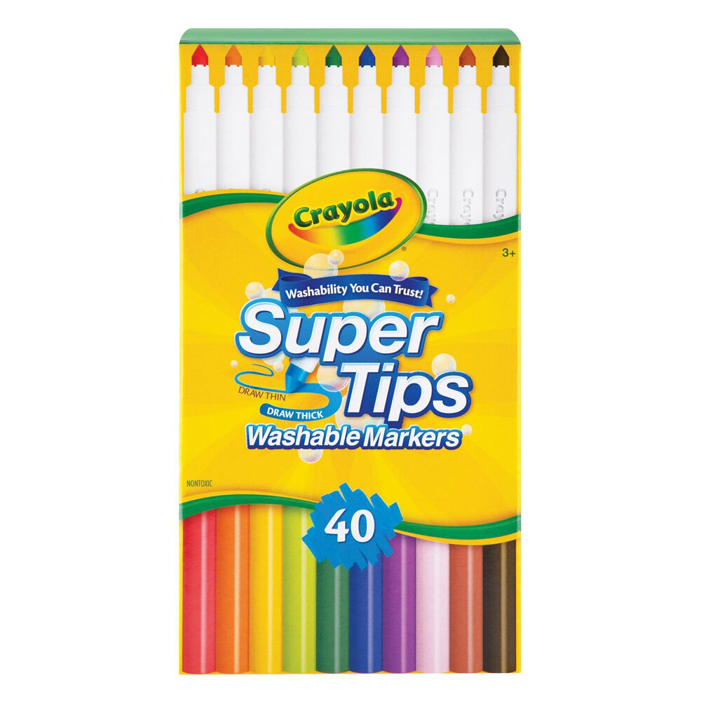 crayola-super-tips-washable-markers-colouring-set-kids-3y-40-pieces