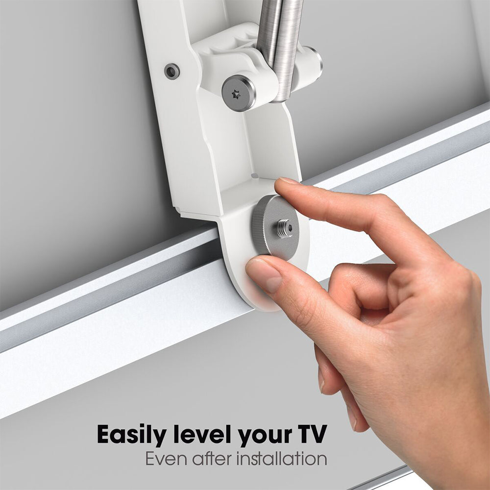 Vogel's THIN445 Full Motion Wall Bracket Mount For 26-55" LED TV - Whi ...