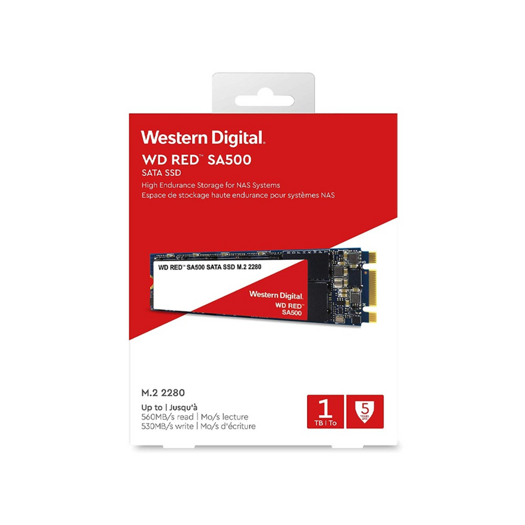 WD Red SA500 1TB M.2 NAS SATA SSD - JB Hi-Fi