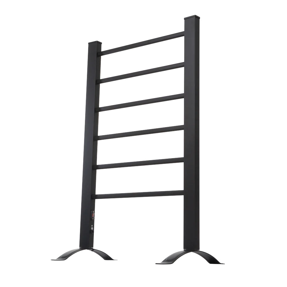 Goldair Free Standing Heated Bathroom Towel Rail (Black