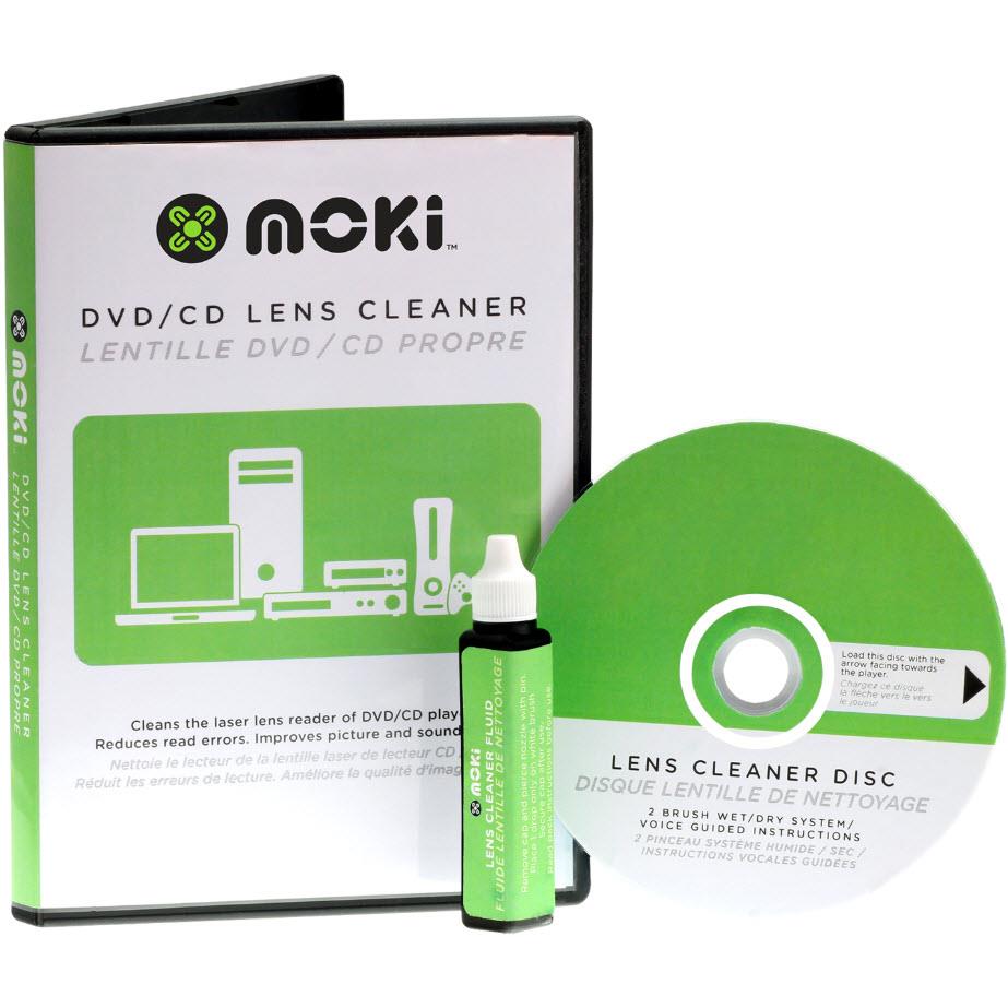 Moki CD/DVD Laser Lens Cleaning Kit JB HiFi