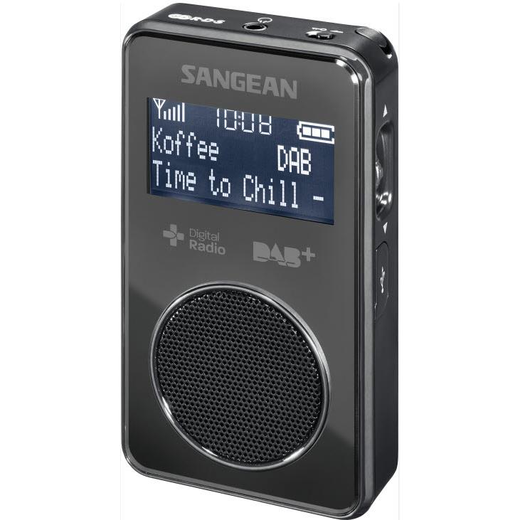 Sangean DPR35 DAB+ Pocket Radio (Black) JB HiFi