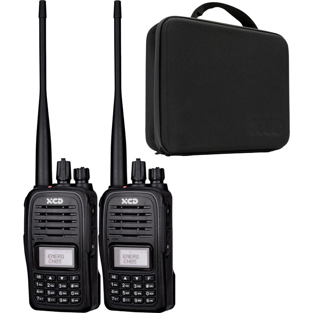 XCD 5W Handheld CB Radio Adventure Kit (Twin Pack) JB HiFi