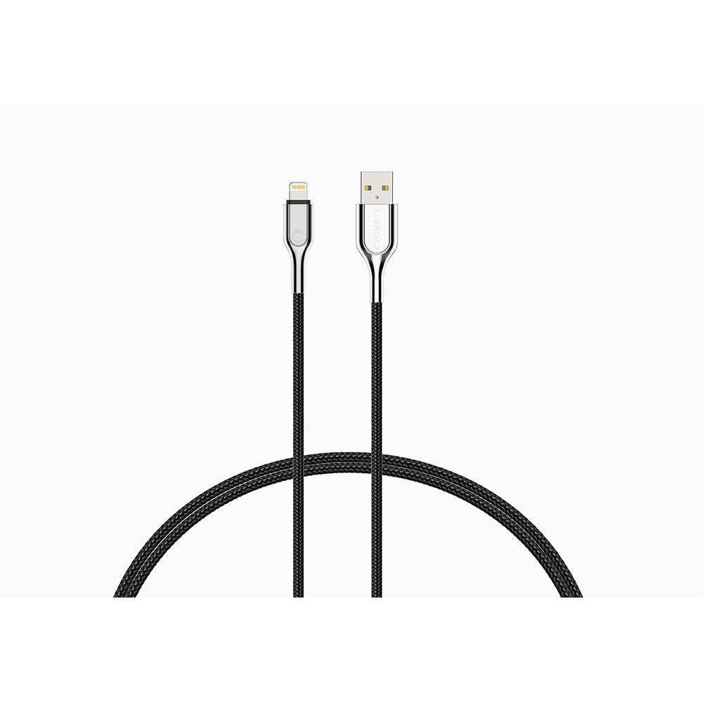 Armoured Lightning to USBA Cable 2m (Black) JB HiFi