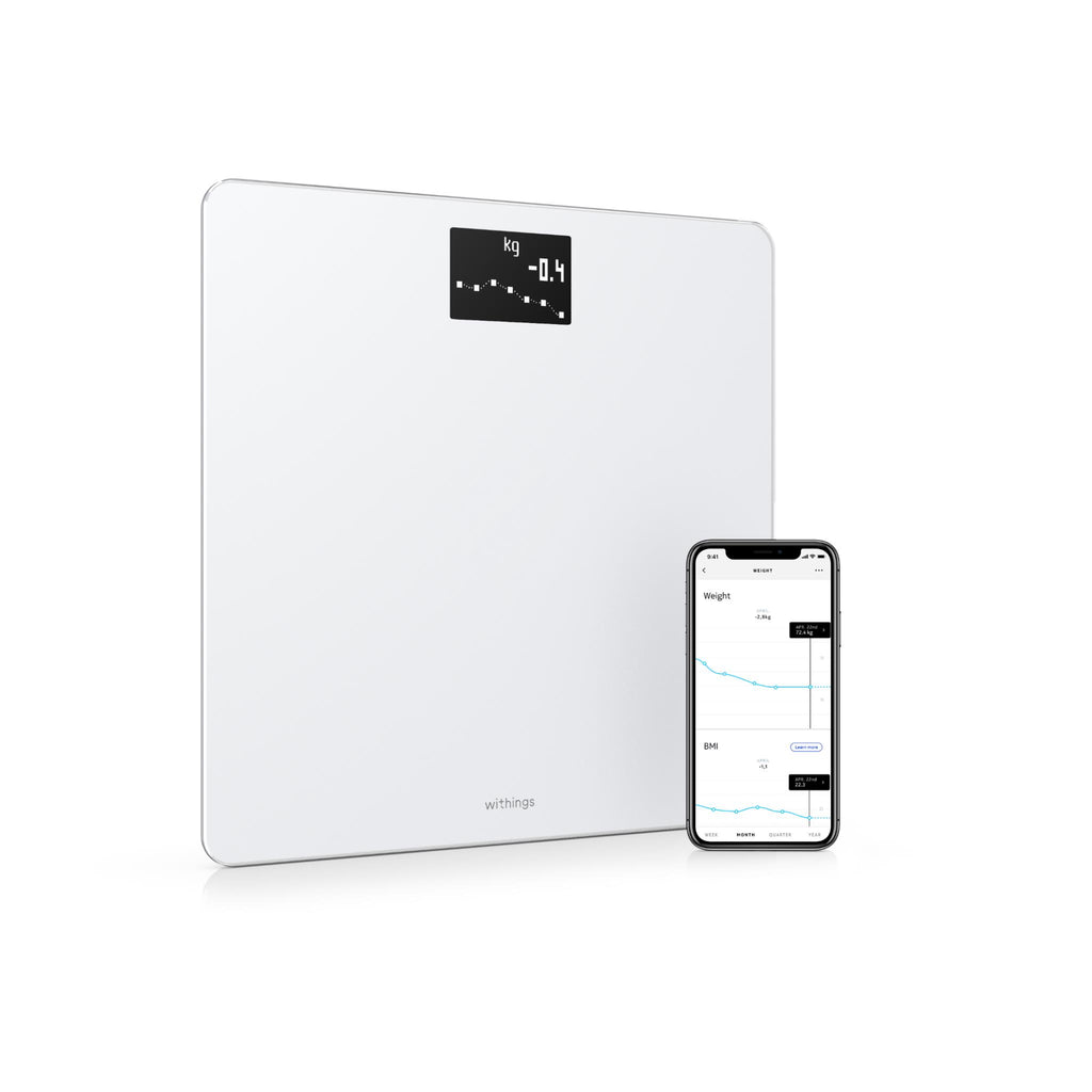 Withings Body BMI Wifi Smart Scale (White) JB HiFi
