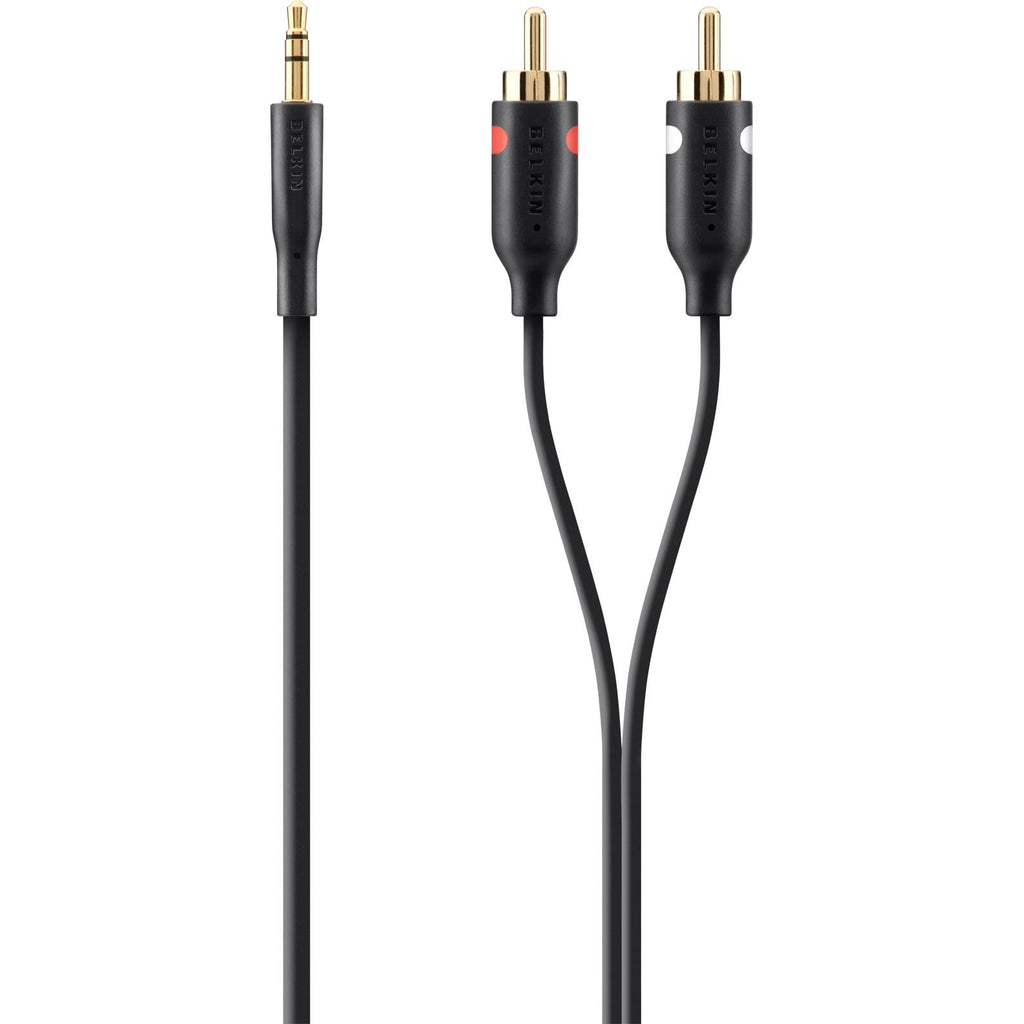 Belkin Essential Stereo RCA to 3.5mm Audio Cable (2.0m) JB HiFi