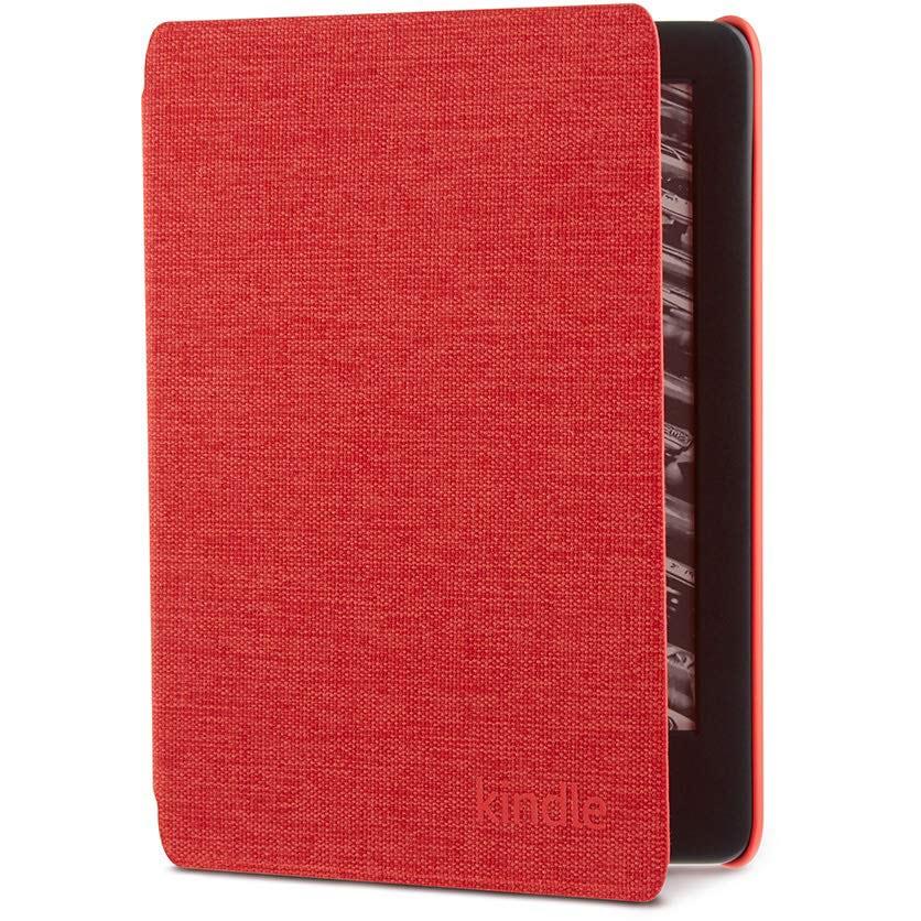 Kindle Fabric Cover for Kindle 6 eReader with Built-in Front Light (Red)  [10th Gen] - JB Hi-Fi