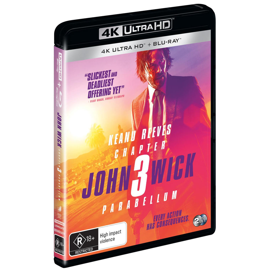 Buy John Wick: Chapter 3 - Parabellum 4K Ultra HD + Blu-ray + Digital  Download UHD